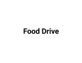 Food Drive