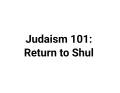Judaism 101