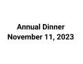 CBS Annual Dinner